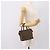 Borsa a mano FENDI Zucchino Canvas Marrone Auth 203176 - vista 22