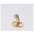 Orecchini Christian Dior metallo set da 3 tono oro Auth SW2810 - vista 5
