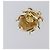 Spilla Christian Dior Ladybug metallo Gold Auth SW2812 D'oro - vista 9