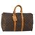 LOUIS VUITTON Monogram Keepall 45 Boston Bag M41428 LV Auth 198954 Monograma