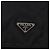 Bolsa de Ombro PRADA Nylon Black Silver Auth 197698A Preto Prata - vista 16