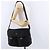 Bolsa de Ombro PRADA Nylon Black Silver Auth 197698A Preto Prata - vista 30