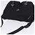 Bolsa de Ombro PRADA Nylon Black Silver Auth 197698A Preto Prata - vista 6