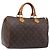 LOUIS VUITTON Monogram Speedy 25 Hand Bag M41528 LV Auth 200486 Monogramma