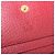 Cartera GUCCI Web Sherry Line Trifold PVC Rojo Dorado 523155 Auth 203338M - vista 14