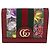 Cartera GUCCI Web Sherry Line Trifold PVC Rojo Dorado 523155 Auth 203338M - vista 2