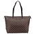 Borsa Tote LOUIS VUITTON Damier Ebene Jena MM N41013 LV Auth BA15660 - vista 2