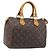 LOUIS VUITTON Monogram Speedy 25 Hand Bag M41528 LV Auth 200464 Monogramma