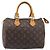 LOUIS VUITTON Monogram Speedy 25 Hand Bag M41528 LV Auth 200464 Monogramma - vista 13