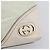 GUCCI Abbey Tote Bag aus Leder Weiß Goldfarben 182492 Auth ti4020 - Ansicht 14