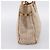 Céline Borsa a mano CELINE C Macadam Canvas Beige Tono Oro Auth 201317 - vista 5