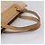 Céline Borsa a mano CELINE C Macadam Canvas Beige Tono Oro Auth 201317 - vista 7