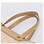 Céline Borsa a mano CELINE C Macadam Canvas Beige Tono Oro Auth 201317 - vista 8