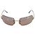 CHANEL CC randlose Sonnenbrille Metall Brown CC Auth am12584M Braun - Ansicht 2