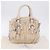 PRADA Gathered Handtasche aus Leder 2way Ivory Silver Auth 203005V Silber Roh - Ansicht 29