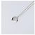 Christian Dior Halskette Metall Silber Auth ka6100 - Ansicht 3