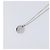 Christian Dior Halskette Metall Silber Auth ka6100 - Ansicht 9