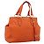 Borsa Miu Miu Vitellolux in pelle 2way Orange Gold Auth 197285V D'oro Arancione