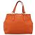 Borsa Miu Miu Vitellolux in pelle 2way Orange Gold Auth 197285V D'oro Arancione - vista 13