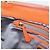 Borsa Miu Miu Vitellolux in pelle 2way Orange Gold Auth 197285V D'oro Arancione - vista 22