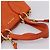 Borsa Miu Miu Vitellolux in pelle 2way Orange Gold Auth 197285V D'oro Arancione - vista 7
