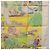 Hermès Foulard HERMES Carre 90 in Seta "Nuba Mountain" Ivory Auth 200116M Crudo - vista 19