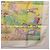 Hermès Foulard HERMES Carre 90 in Seta "Nuba Mountain" Ivory Auth 200116M Crudo - vista 22