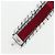 Collar Choker CHANEL de seda Bordeaux CC Auth 197258V Burdeos - vista 10