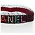Collar Choker CHANEL de seda Bordeaux CC Auth 197258V Burdeos - vista 3