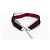 Collar Choker CHANEL de seda Bordeaux CC Auth 197258V Burdeos - vista 6