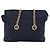 PRADA Chain Shoulder Bag Nylon Navy Gold Tone Auth 201216 Navy blue - view 3