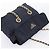 PRADA Chain Shoulder Bag Nylon Navy Gold Tone Auth 201216 Navy blue - view 6