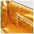 Borsa a tracolla con catena PRADA in camoscio Giallo Oro Auth 202450 D'oro - vista 24