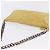 Borsa a tracolla con catena PRADA in camoscio Giallo Oro Auth 202450 D'oro - vista 7