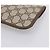 Pochette GUCCI GG Supreme Web Sherry Line PVC Beige Auth 201201A - vista 10