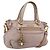 Borsa a mano Miu Miu Vitellolux in pelle 2way Rosa Tono Oro Auth 202628V