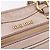 Borsa a mano Miu Miu Vitellolux in pelle 2way Rosa Tono Oro Auth 202628V - vista 19