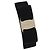 Fermi capelli Salvatore Ferragamo Vala Valletta Canvas Black Gold Auth SW2863V Nero D'oro