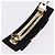 Fermi capelli Salvatore Ferragamo Vala Valletta Canvas Black Gold Auth SW2863V Nero D'oro - vista 7