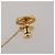 Autre Marque SAINT LAURENT dunhill Gemelli e Spilla da Cravatta Set da 4 pezzi Metallo Tono Oro Tono Argento Auth BA15443 - vista 12