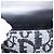 Pouch Saddle Christian Dior Trotter Canvas Grigio Argento Auth 202727V Marrone - vista 17