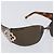 Bulgari Occhiali da sole BVLGARI plastica Brown Auth BA15666V Marrone - vista 6