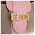 Borsa a tracolla FENDI Zucca Canvas Pink Gold Auth 202168V Rosa D'oro - vista 14