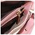 Borsa a tracolla FENDI Zucca Canvas Pink Gold Auth 202168V Rosa D'oro - vista 24