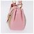 Borsa a tracolla FENDI Zucca Canvas Pink Gold Auth 202168V Rosa D'oro - vista 4