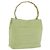 Borsa Salvatore Ferragamo Vala Canvas Green Gold Auth 202914A D'oro Verde