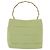 Borsa Salvatore Ferragamo Vala Canvas Green Gold Auth 202914A D'oro Verde - vista 3