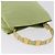 Borsa Salvatore Ferragamo Vala Canvas Green Gold Auth 202914A D'oro Verde - vista 6