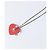 Collana CHANEL Metallo Rosa CC Auth 203054 - vista 12