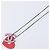 Collana CHANEL Metallo Rosa CC Auth 203054 - vista 5